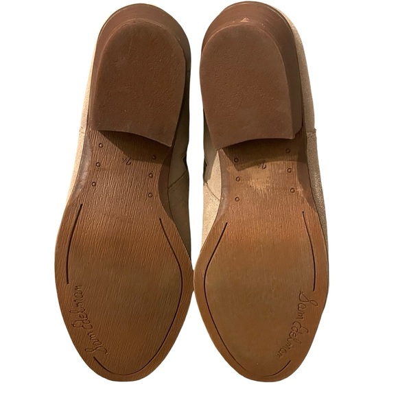 Sam Edelman Buckle Petal Booties in Tan Size 7.5 - Picture 9 of 9